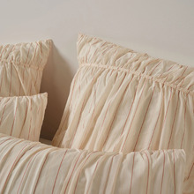 Stripe Layla Cotton Voile European Pillowcase